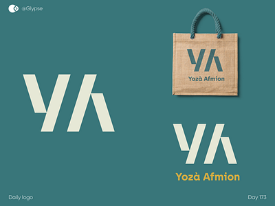 Yozà Afmion bag brand and identity brand design brand designer brand identity brand identity design branddesigner branding design geometic geometric logo geometric logos geometrical geometry icon logo logo design logodesign logomark vector