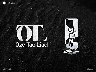 Oze Tao Liad brand identity branding branding for sale dailylogochallenge font logo design logo for sale monogram monogram for sale monograms otl branding otl logo otl logo mark otl mark otl monogram serif font typeface typeface. lettering vector