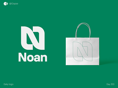 Noan brand design brand identity branding dailylogochallenge design geometric logo icon logo logo design logo for sale logodesign logoforsale n letter n letter logo n letter logo for sale n lettermark n lettermark for sale n logo n logo for sale