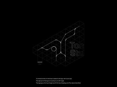 Tonan Studio logo: grid