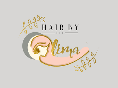 salon logo beauty logo beauty salon design feminine feminine design feminine font feminine logo gold foil illustration illustrator line logo vector art vectors