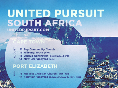 United Pursuit Tour Flyer
