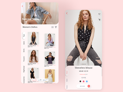 WOW! Women's Fashion App adobexd app app design ecommerce fashion fashion app figma mobile shopping shopping app womens womens fashion wow