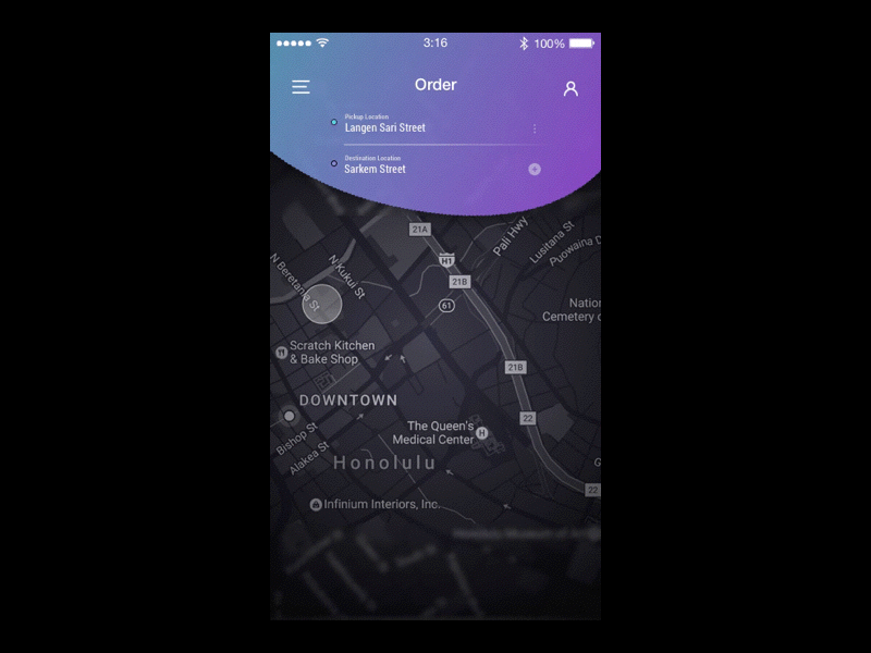 Dribbble Driver Apps Motion