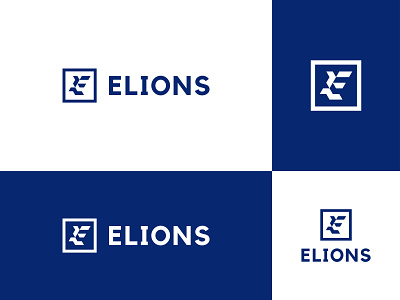 Elions business logo design clothing corporate creative logo e icon fashion brand grid logo letter e logo logo logo design menswear modern logo modern minimalist logo