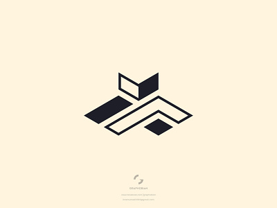 Abstract Logomark abstract clean corporate geometric graphobian icon logo logo design logomark minimal modern modern logo modern minimalist logo