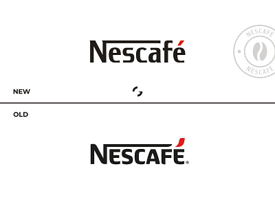 Nescafé Logo Redesign branding emblem graphic design graphobian logo logo design logo redesign monogram nescafé rebranding redesign redesign concept wordmark