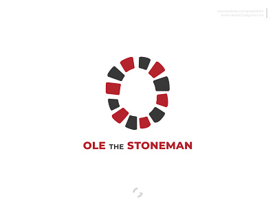 Ole the Stoneman branding builder logo business logo design construction logo graphobian letter o logo logo design masonry logo masonry service minimal modern logo modern minimalist logo stoneman logo