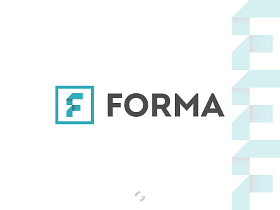 Forma brand identity brand mark branding f letter logo f logo gradient logo graphobian lettermark logo logo design modern logo modern minimalist logo