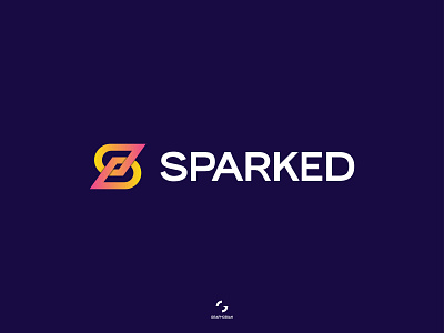 Sparked - Modern S lettermark logo