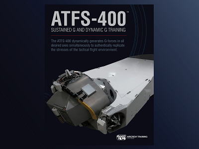 ATFS 400 branding datasheet design marketing