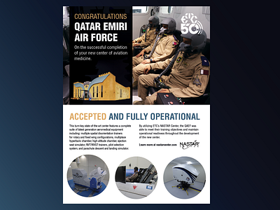 AsMA Qatar aerospace branding design flight layout marketing photoshop typography