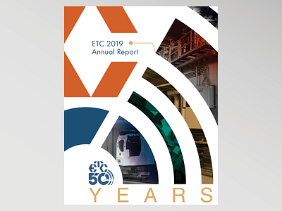 ETC's 2019 Annual Report annual report corporate branding corporate design design indesign layout marketing typography