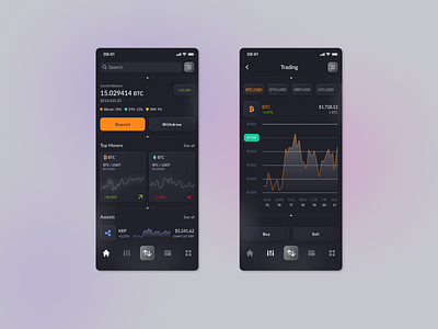 Crypto app / trading