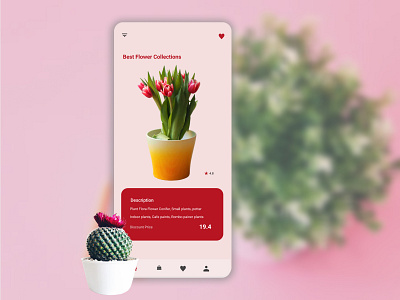 flower shop mobile app design