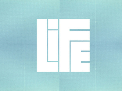 Life in a box box life typo typography