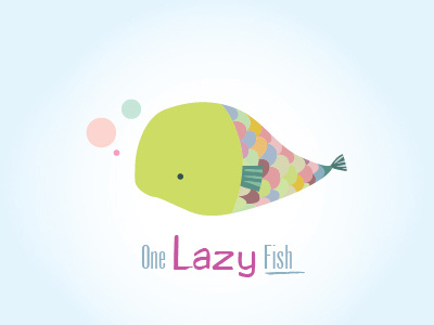 Lazy Fish fish illustration
