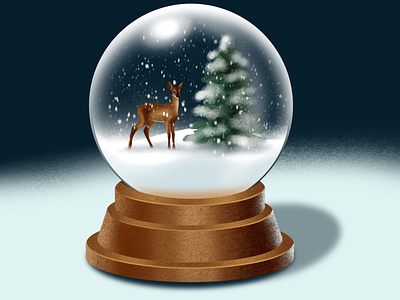 Snow Globe - Procreate Tutorial