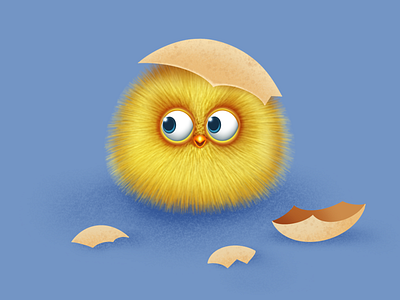 Cute & Fluffy Character Drawing character chick cute cute art drawing drawing class drawing tutorial fluffy illustration ipadproart procreate procreate app procreate art procreate tutorial tatyworks tutorial