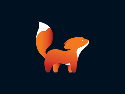 Sly Fox Vector Illustration animal fox fox logo gradient illustration logo vector vector illustration