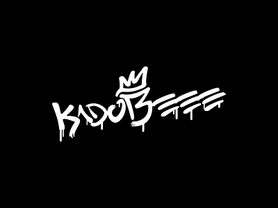KadoBeee - Logo design brand brandidentity branding crown design graffiti kadobeee logo logo design logotype minimal rapper