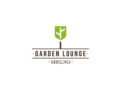 Garden Lounge Mielno - Logo design bar brand brand indentity branding design garden glass lego design logo lounge mielno pub restaurant tree