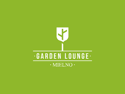 Garden Lounge Mielno - Logo design bar brand brand identity branding design garden glass logo logo design logodesign lounge mielno pub restaurant tree