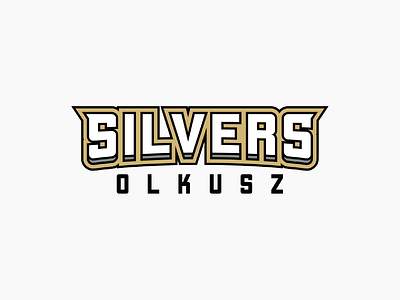 Silvers Olkusz - Wordmark design american football brand brand identity branding design football logo logo design miner olkusz silvers sport wordmark