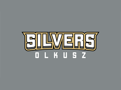 Silvers Olkusz - Wordmark design american football brand brand identity braning design football logo logo design minimal olkusz silvers sport vector wordmark