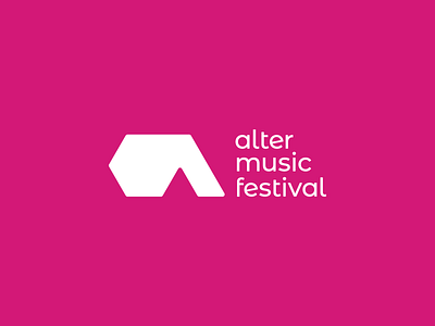 Alter Music Festival - Logo design a letter alternative brand brand identity branding concert design festival logo logo design minimal music signet vector
