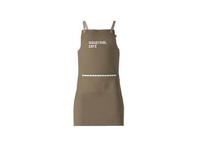 Industrial Cafe - Apron design