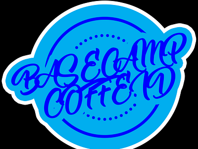 Logo Basecamp Coffe basecamp coffe logo logodesign photoshop