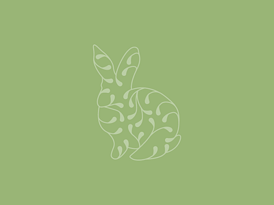 Vine Bunny bunny pattern rabbit vine