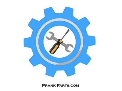 Logo for prankparts.com logo illustration website logo