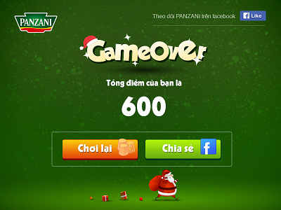 Gameover facebook facebook application facebook game game merry christmas