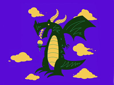 Dragon chattanooga design dragon illustration meundies underwear