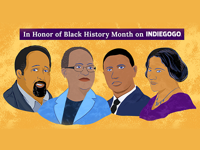 Black History Month black blackhistorymonth chattanooga february illustration indiegogo inventors