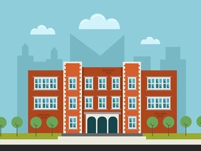 Chattanooga School of Arts and Science building chattanooga education gig city illustration school