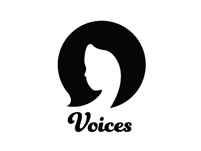 Voices chattanooga illustration logo typography vector art women women empowerment women who draw