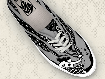 Custom Illustrated Vans