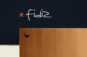 Fidiz Solutions redesigning fidiz header logo texture wood