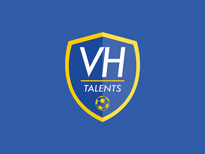 VH talents branding design football illustration logo logo design logodesign logotype personal branding sports sports logo