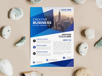 Creative Business Flyer template I Corporate Flyer Design agency brand identity business corporate creative flyer design flyer template print
