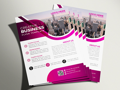 Creative Business Flyer -Flyer Design agency brand identity business corporate flyer flyer flyer design poster