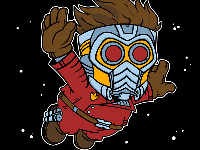 Star Lord Bros. apparel design graphic design homage illustration logo