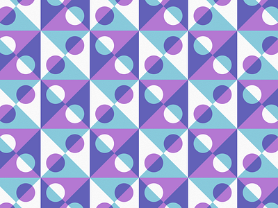 Pattern study 02 circle design geometric graphic overlay overprint pattern shapes triangle