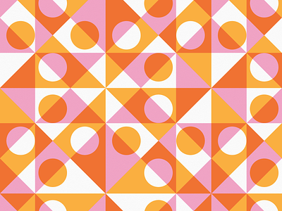 Pattern study 03 abstract circle color geometric graphic graphic design overlay overprint pattern shapes triangle
