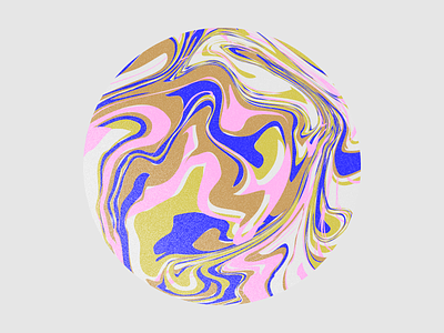 Marbled abstract circle colors marbled pattern swirl