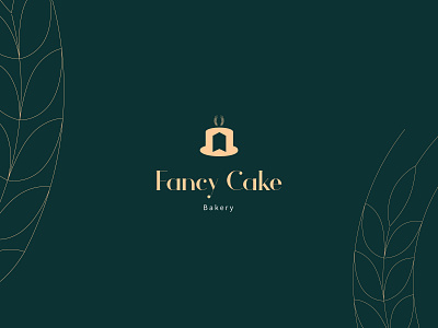 FANCY CAKE branding design logo typography