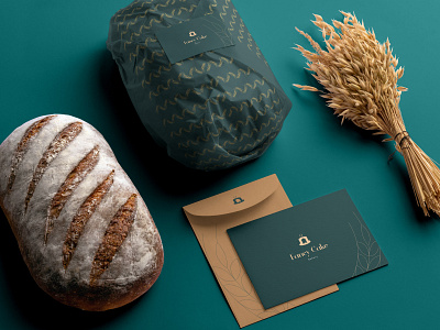 Fancy cake brand identity